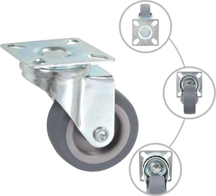 Produktbild vidaXL Lenkrolle