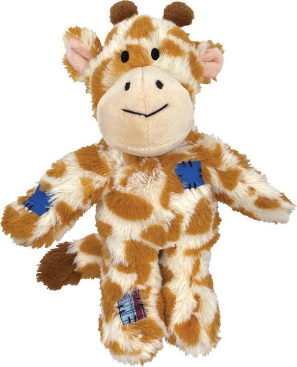 Immagine prodotto KONG - Wild Knots Giraffe Squeak Toy S/M (634.7370) (Gioco da masticare per cani)