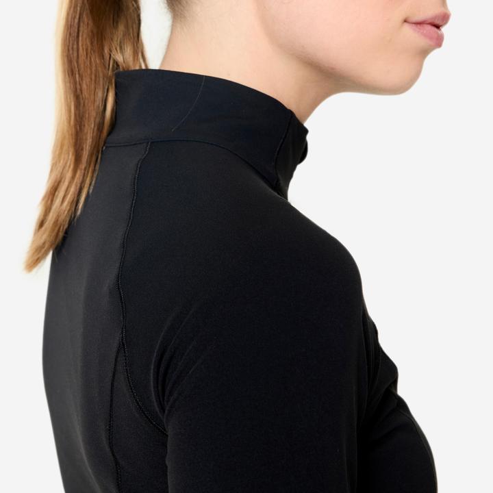 Actual product image Decathlon Trainingsjacke Damen tailliert - schwarz (M)