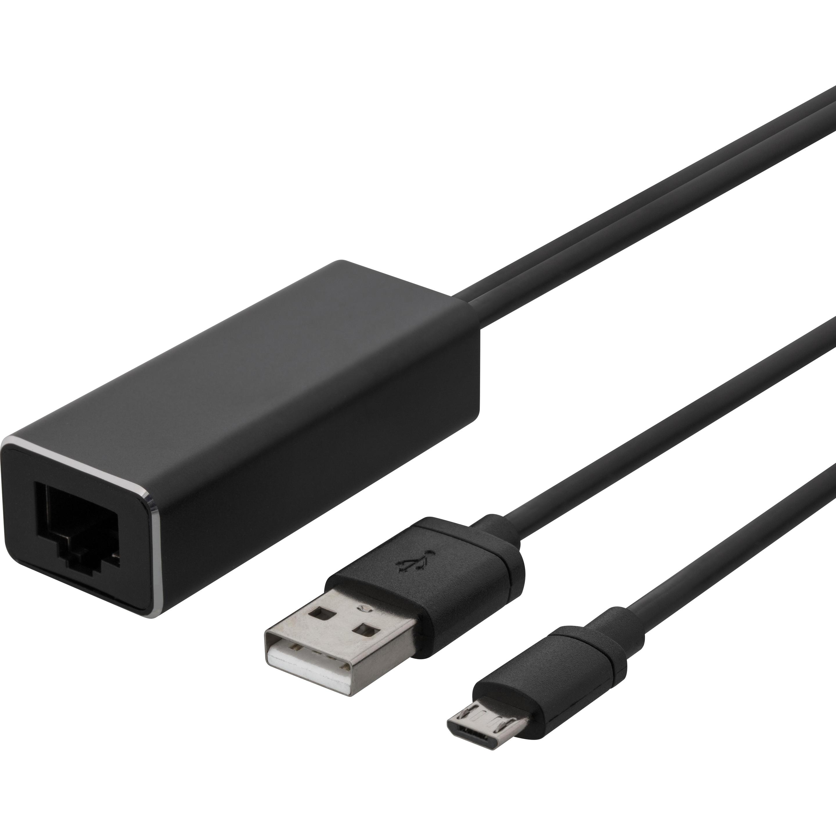Deltaco Adattatore PoE CAST-ETHERNET (USB, RJ45 (1x)), Adattatore di rete, Nero