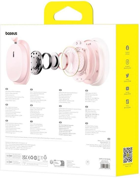 Produktbild Baseus Bowie D05 (70 h, Kabelgebunden, Kabellos)