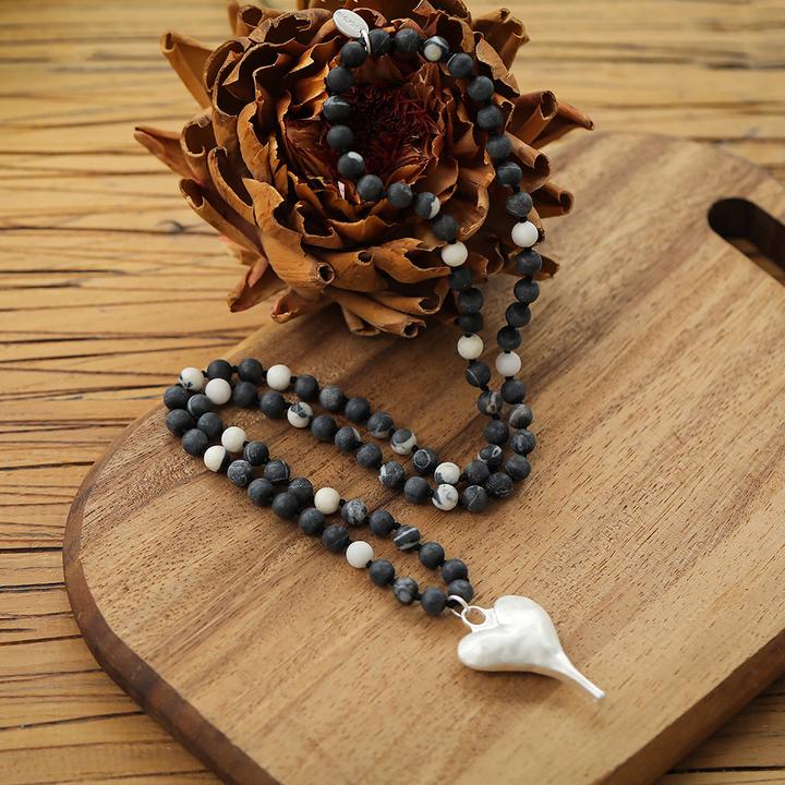 Actual product image Andreani Necklace (Jasper)
