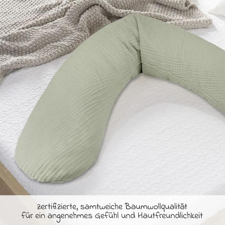 Actual product image Theraline Nursing pillow 4-piece nursing pillow economy set The Original 190 cm incl. (190 cm)