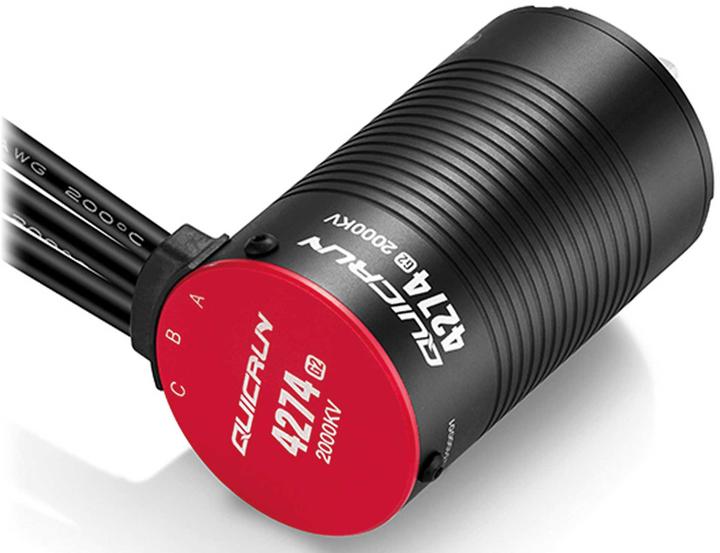 Actual product image Hobbywing QuicRun 4274SL G2 2000kV brushless motor