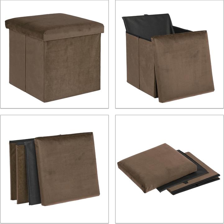 Actual product image Relaxdays Ottoman