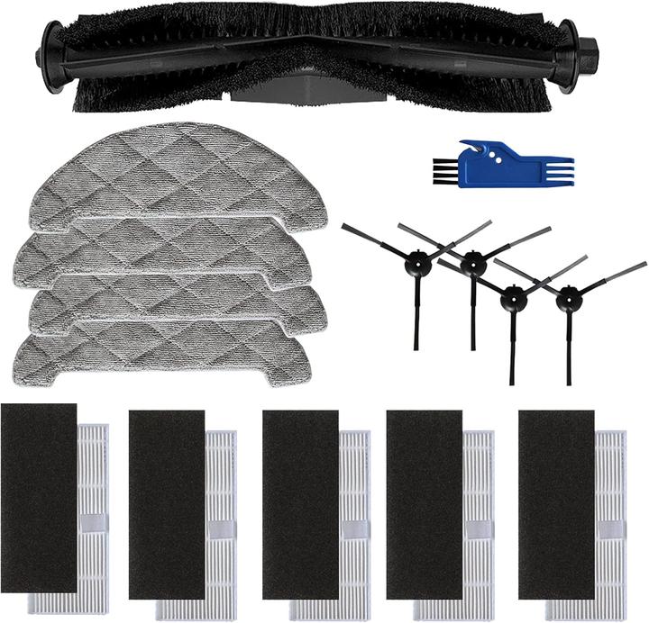 TeKeHom Zubehör-Set für Roboterstaubsauger Ultenic D5/D5s