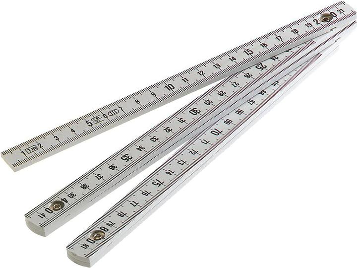 Facom Plastic duimstok, metrisch, 2m x 16mm opvouwbaar (2 m)