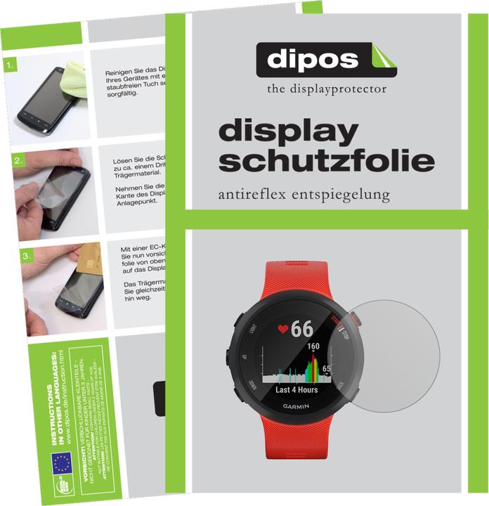 Actual product image Dipos Screen Protector Anti-Glare (Forerunner 45)