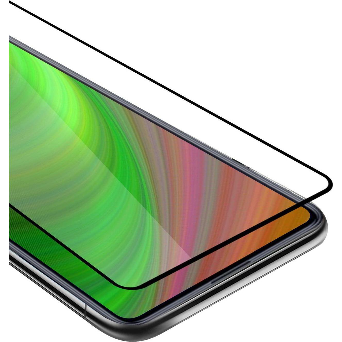 Cadorabo Vollbild Displayschutzglas (1 Stück, Huawei P Smart Pro (2020)), Smartphone Schutzfolie, Schwarz