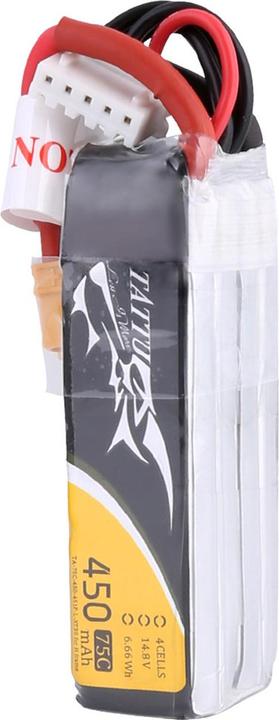 Image du produit Tattu Accu RC LiPo 450 mAh 14.8 V 75C Long (14.80 V, 450 mAh)