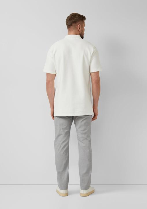 Immagine prodotto s.Oliver Phoenix: Fein gemusterte Chino mit Elastikbund (W42/L38)