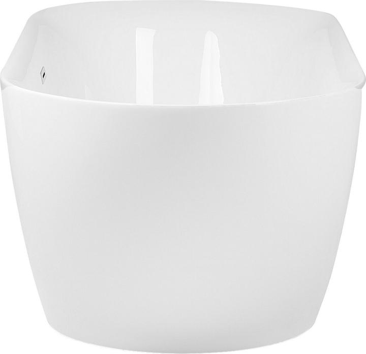 Produktbild Beliani Badewanne freistehend weiss oval 150 x 75 cm CARRERA (202 l, 150 cm, 75 cm)