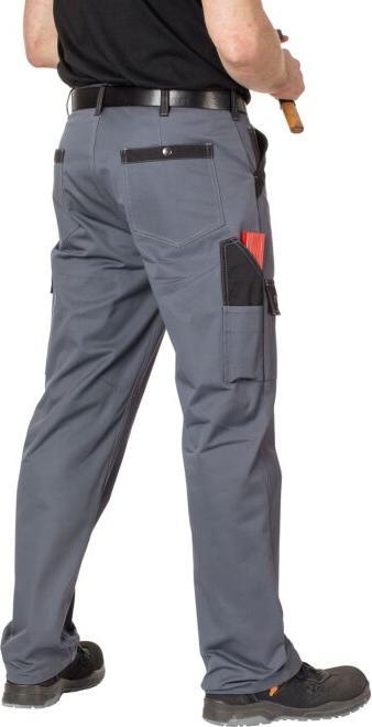 Produktbild Orix Moderne Arbeitshose mit Handytasche grau (60)