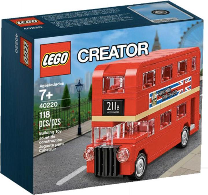 Produktbild LEGO Londoner Bus (40220, LEGO Creator Expert)