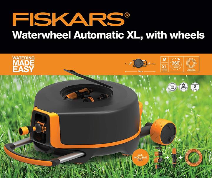 Actual product image Fiskars Waterwheel with wheels (27 m)
