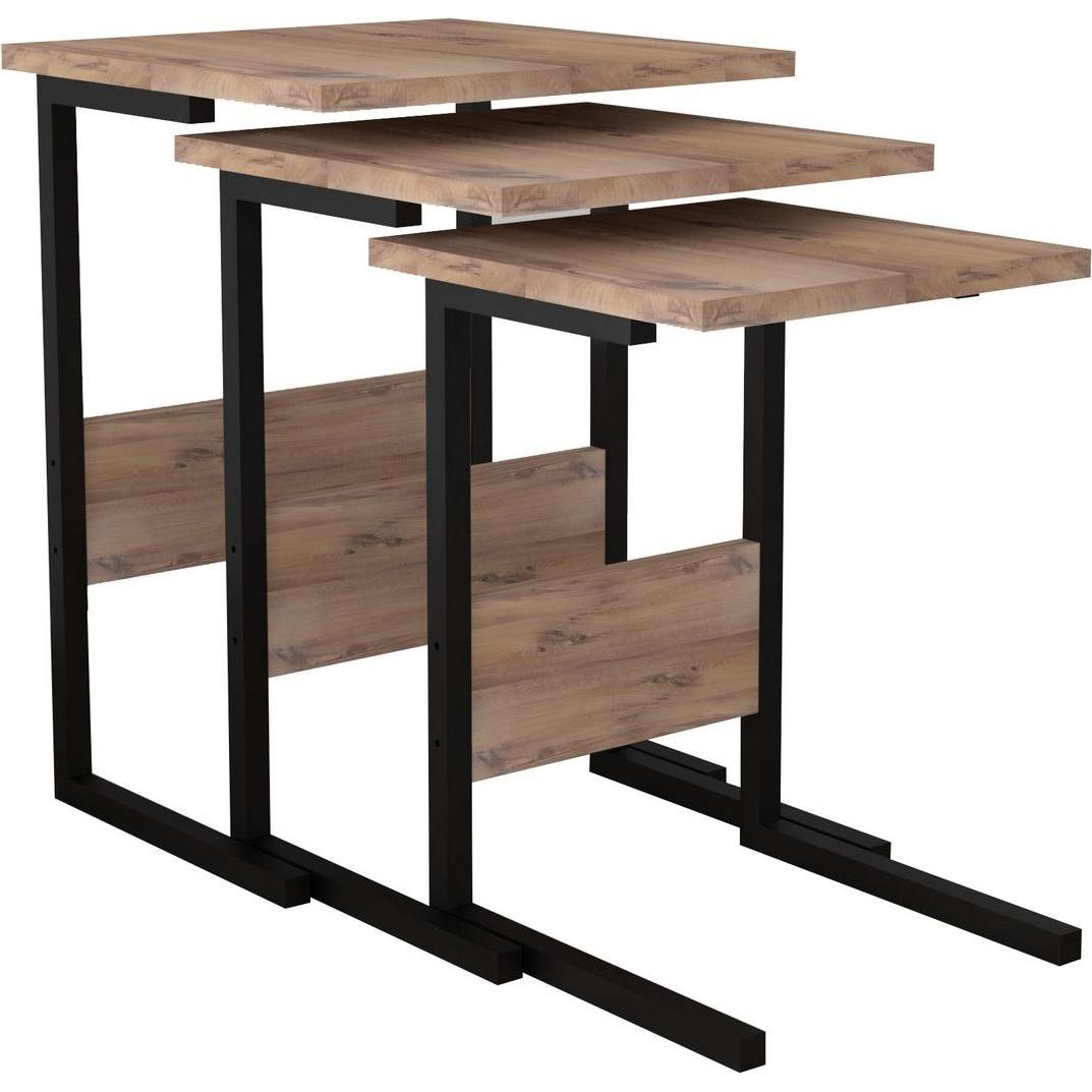 Hanah Home, Couchtisch + Beistelltisch, Sali (40 x 55 x 40 cm)