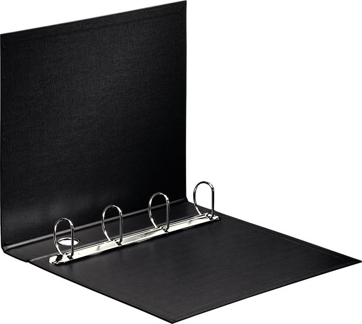 Actual product image Esselte Standard 4-ring Binder White, A4, White, 4 cm, 5.5 cm (A4, 40 mm)