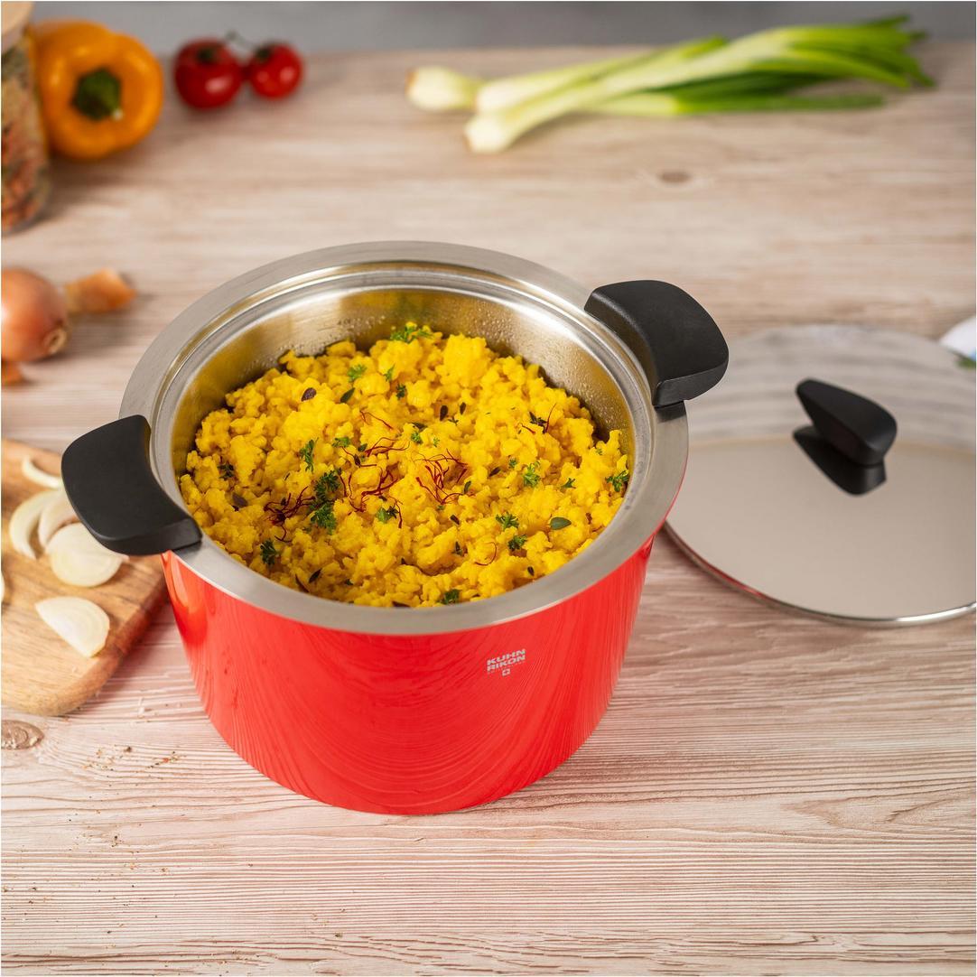 Thumbnail - Kuhn Rikon Hotpan, Pfanne + Kochtopf, Rot