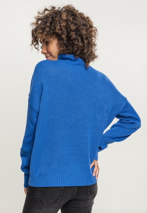 Actual product image Urban Classics Ladies Oversize Turtleneck Sweater (3XL)