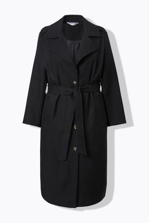 Actual product image Studio Untold Lapel Collar Trench Coat