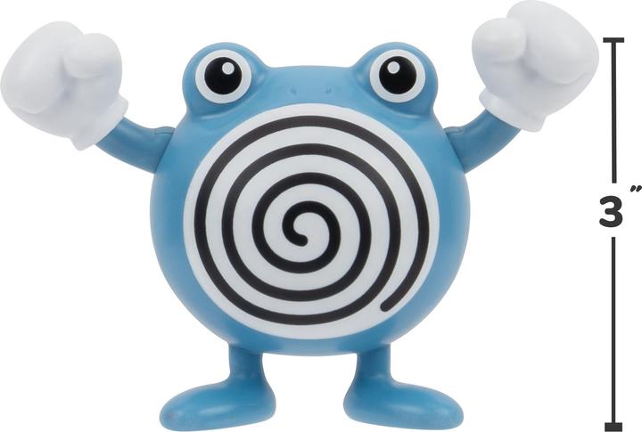 Actual product image Pokémon Battle Figure Poliwhirl 5 cm