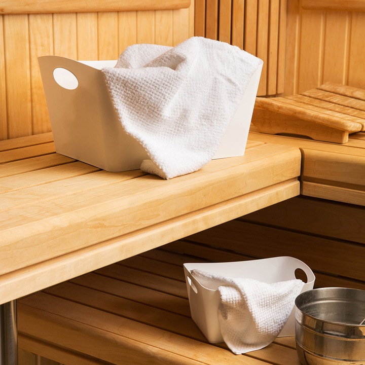 Actual product image Koziol BOXXX M storage box 3.5l grey/white (15 x 20 x 30 cm, 3.50 l)
