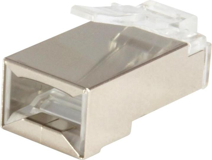 Actual product image equip RJ45 plug: 100 pack shielded (S/FTP, CAT6)