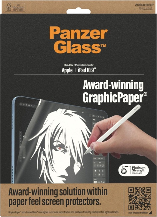 Immagine prodotto PanzerGlass UWF GraphicPaper (1 Pezzo/i, iPad 2022 (10a generazione))