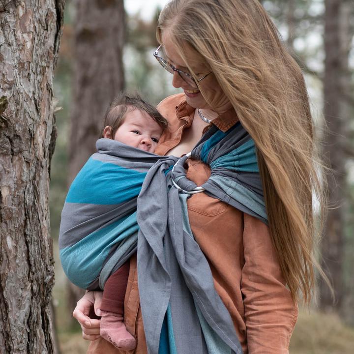 Image du produit Hoppediz Porte-bébé tissé Ring-Sling (2 m)