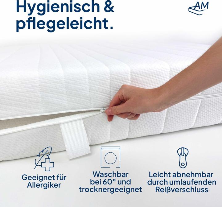 Produktbild AM Qualitätsmatratzen Matratzenbezug Komfort (140 x 200 cm)