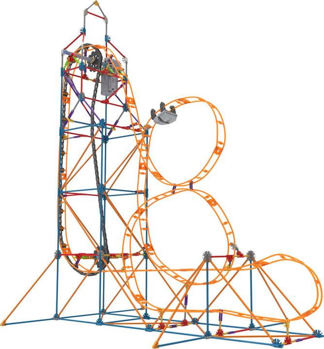 Produktbild K'Nex | Amazin' 8 Coaster | Construction Set for Boys and Girls, Theme Park, Roller Coaster, 448 Pie