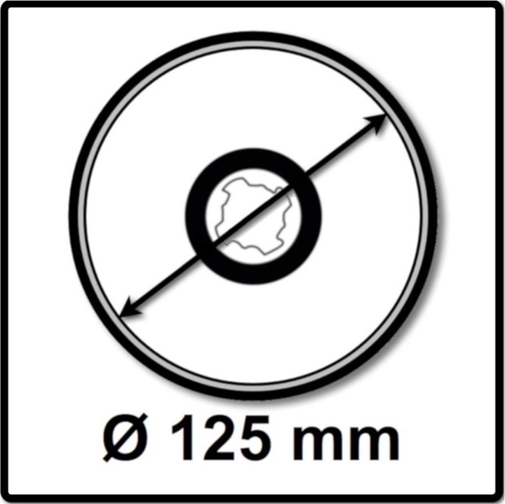 Produktbild Bosch Professional Zubehör EXPERT Diamond Metal Wheel X-LOCK Trennscheibe, 125 x 22,23 mm
