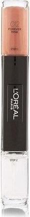 Produktbild L'Oréal Paris Vernis à Ongles Infaillible Gel 12 Forever (#012 Forever Mink Pink, Gel-Effekt Nagellack)