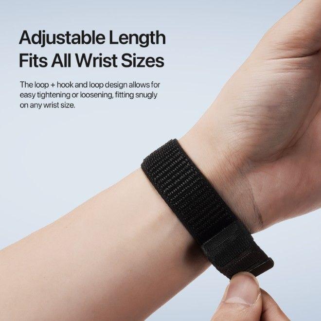 Image du produit Dux Ducis Strap Apple Watch 42/44/45/46/49MM YE Nylon Braided Loop Wrist Strap Black (42 mm, 44 mm, 45 mm, 46 mm, 49 mm, Nylon)