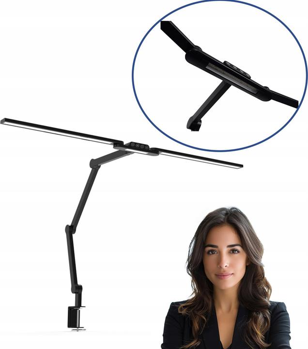 Produktbild Krinner LED-Schreibtischlampe mit Temperatur- und Helligkeitsregelung (1550 lm)