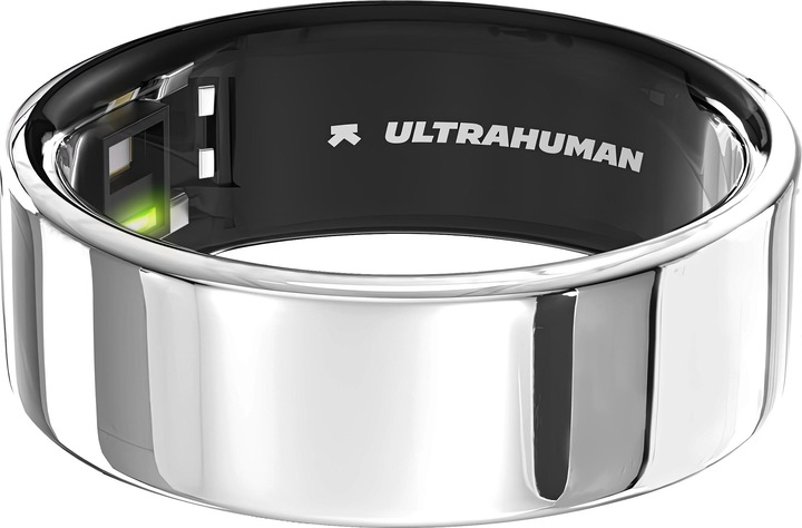 Image du produit Ultrahuman Bague Air- Size-07- Air Silver (7, Espace Argent)