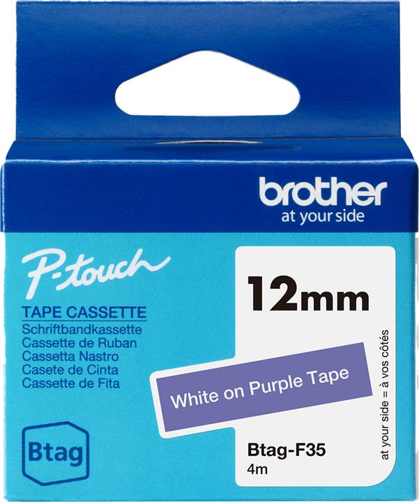 Produktbild Brother Btag (1.20 cm, Violett, Weiss)