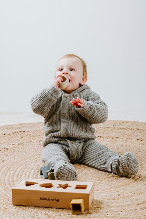 Produktbild Baby's only Overall teddyfutter Soul grau - 68 (68)