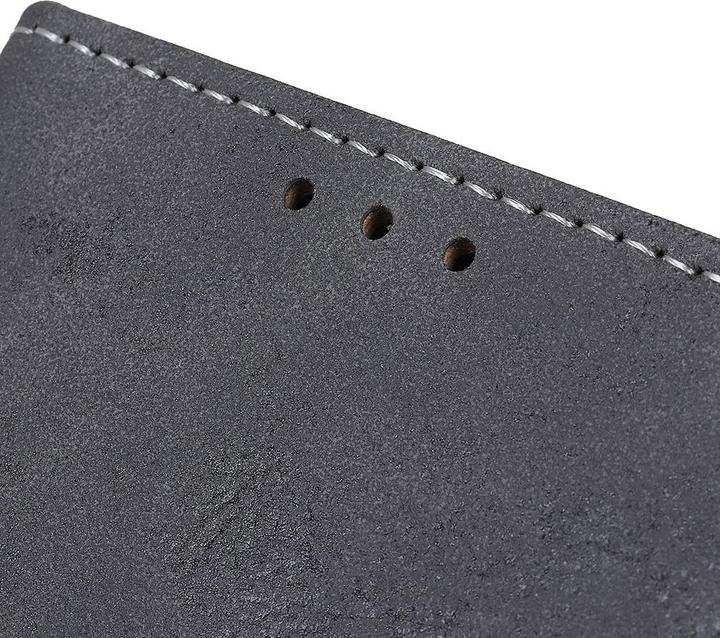 Produktbild Cover-Discount Nokia G10 / G20 - Vintage Etui Wildleder Optik grau (Nokia G20, Nokia G10)