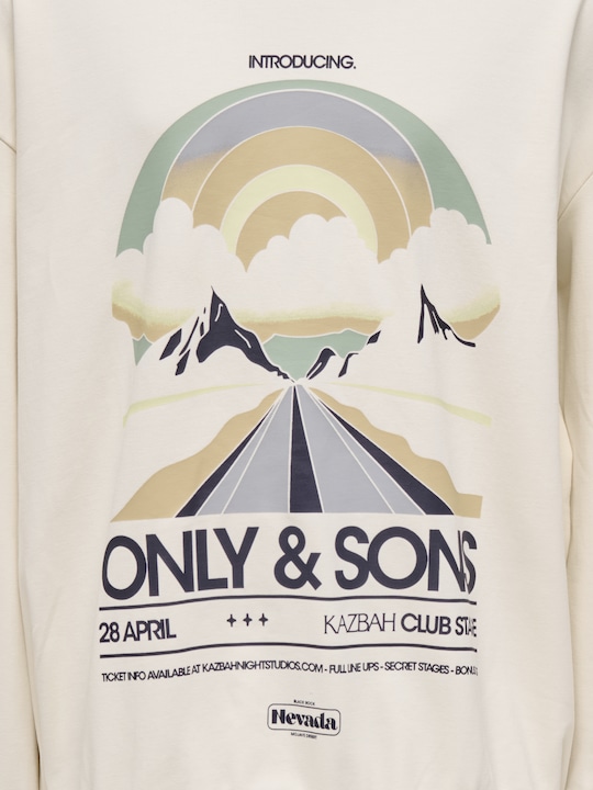 Actual product image Only & Sons Junior OSJROAD Sweatshirt Sweatshirt (122)