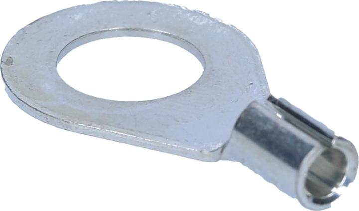 10 Stück Krallenkabelschuhe KKS6-M6-12 - Ringkabelschuhe 4-6mm² Messing Verzinnt