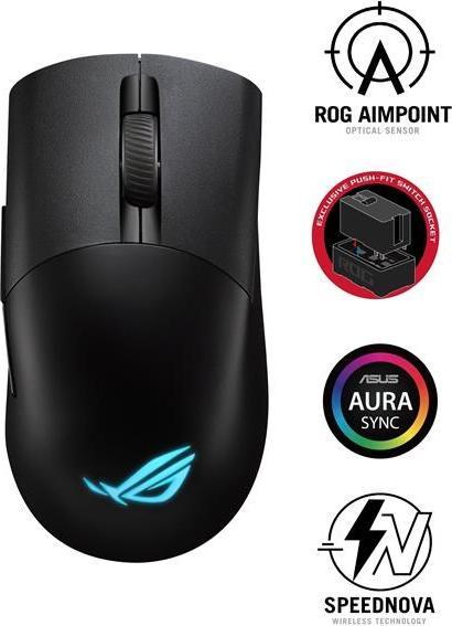 Actual product image ASUS ROG Keris Aimpoint (Cable, Wireless)