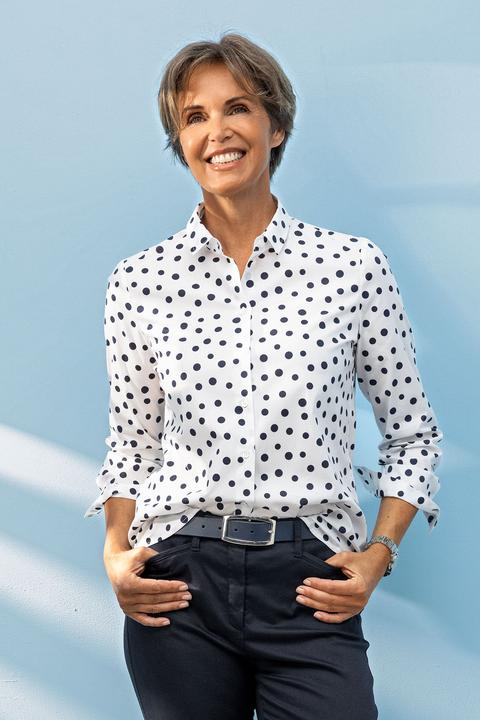 Immagine prodotto Sealand Tupfenhemdbluse Damen (46)