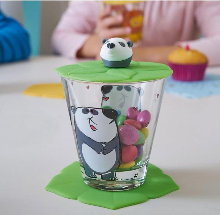 Produktbild Leonardo Glasabdeckung Bambini Panda, 1 Stück
