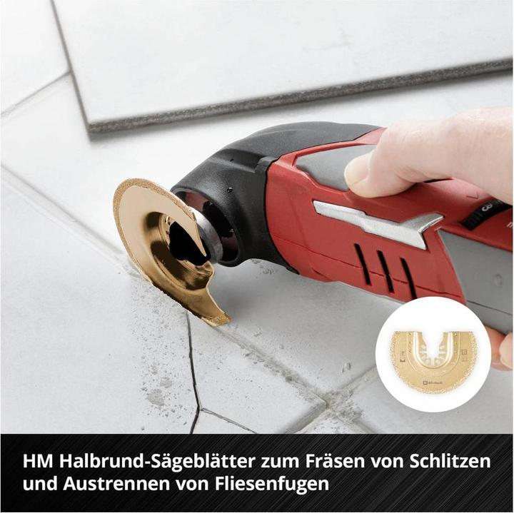 Actual product image Einhell Multitool-Set, 708110, XL-PLUS-Case, 10-teilig