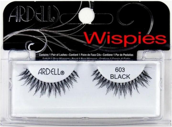 Actual product image Ardell Wispies False Lashes 603 Black (Artificial eyelashes)