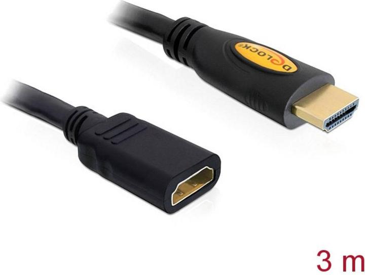 Actual product image Delock HDMI (Typ A) — HDMI (Typ A) (3 m)