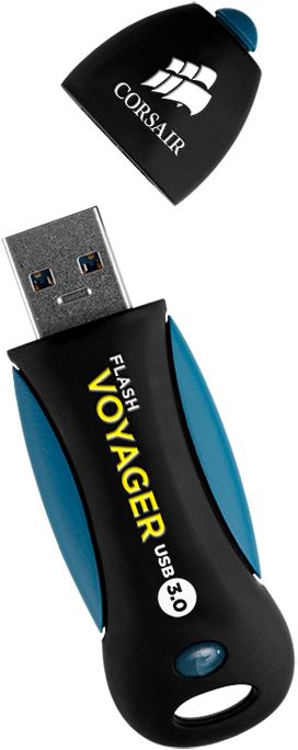 Actual product image Corsair Flash Voyager (32 GB, USB-A, USB 3.0)