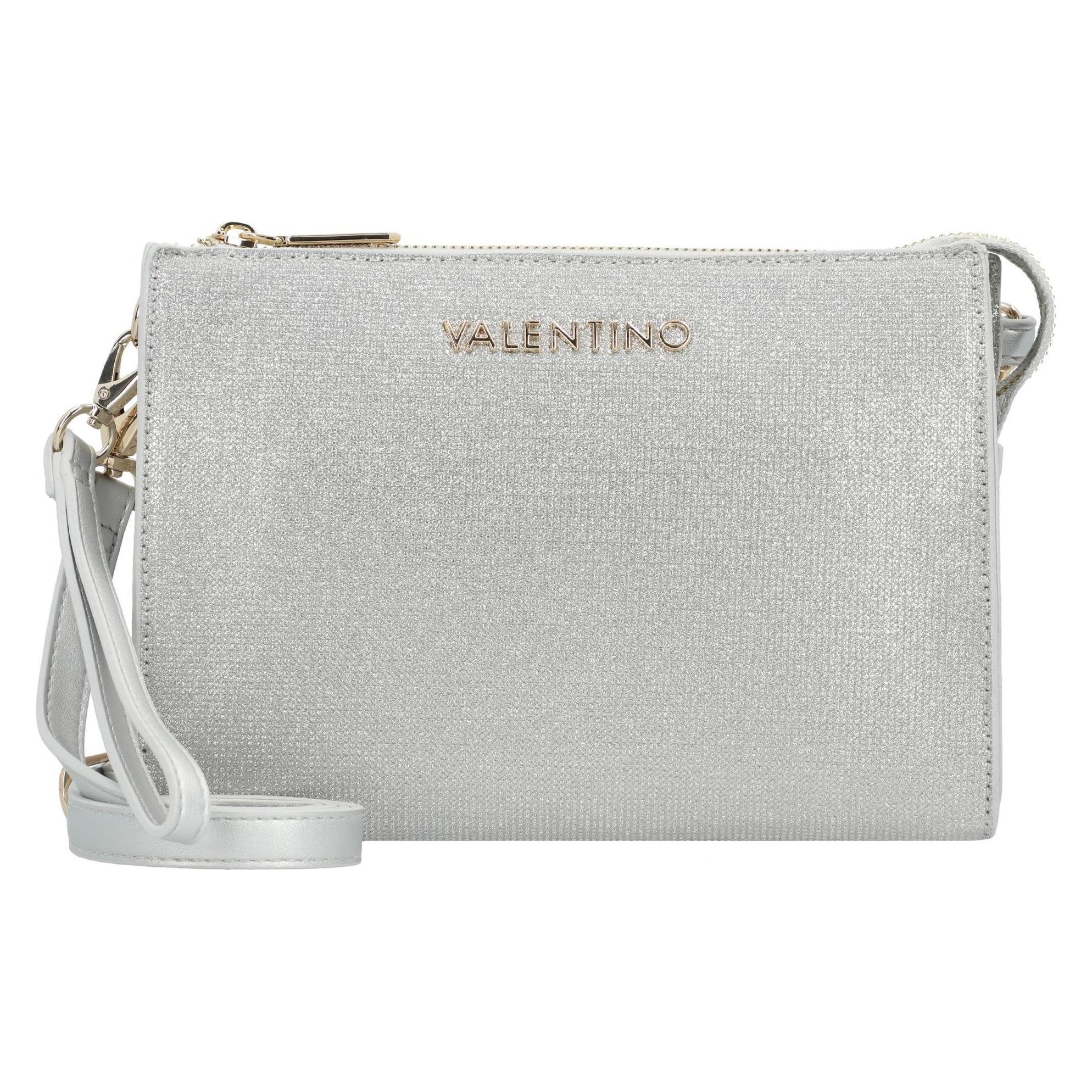 Valentino, Damen, Handtasche, Chiaia Umhängetasche 23 Cm, Silber