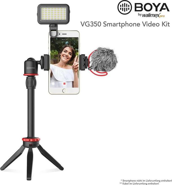 Image du produit Boya Walimex pro VG350 Kit vidéo pour smartphone